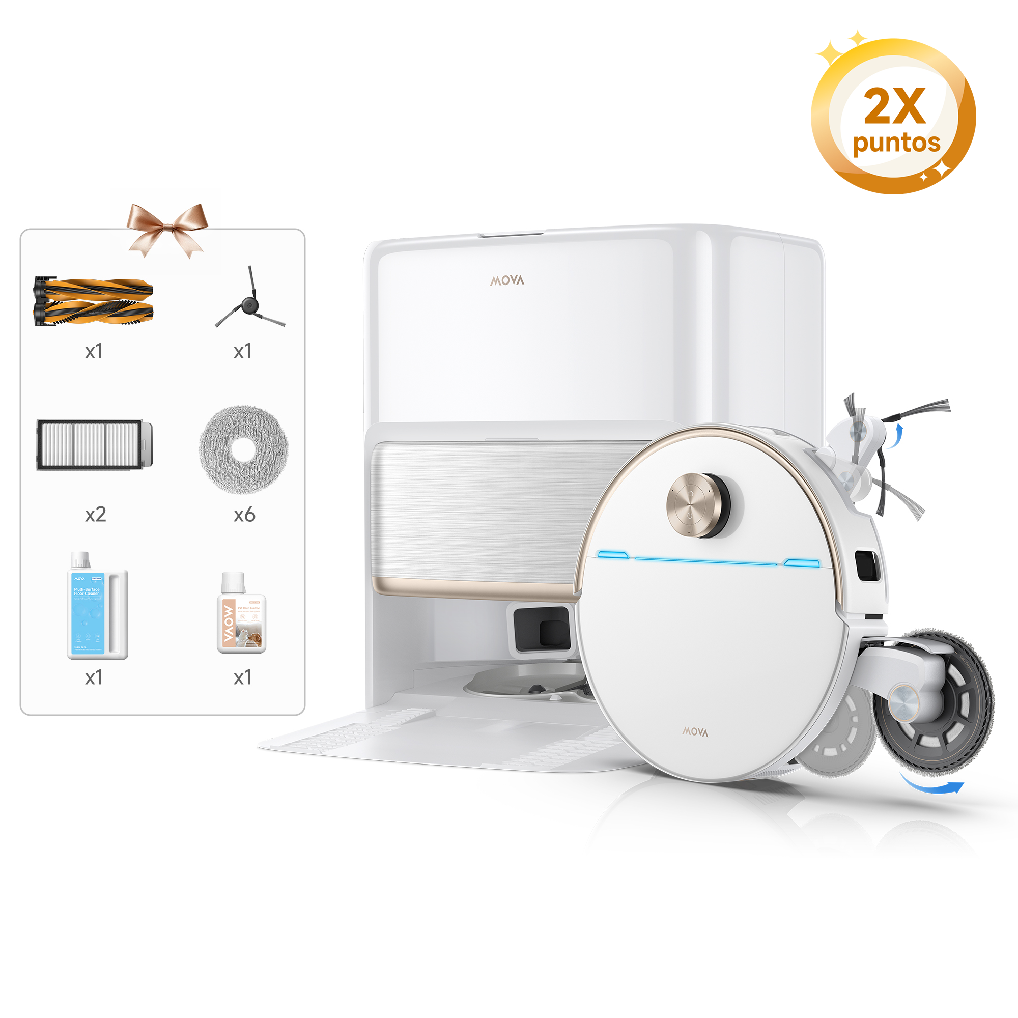 Robot aspirador MOVA V70 Ultra Complete