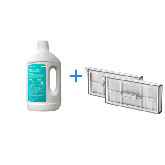 1L de detergente + filtro para depósito de polvo para MOVA S70UR/S70R