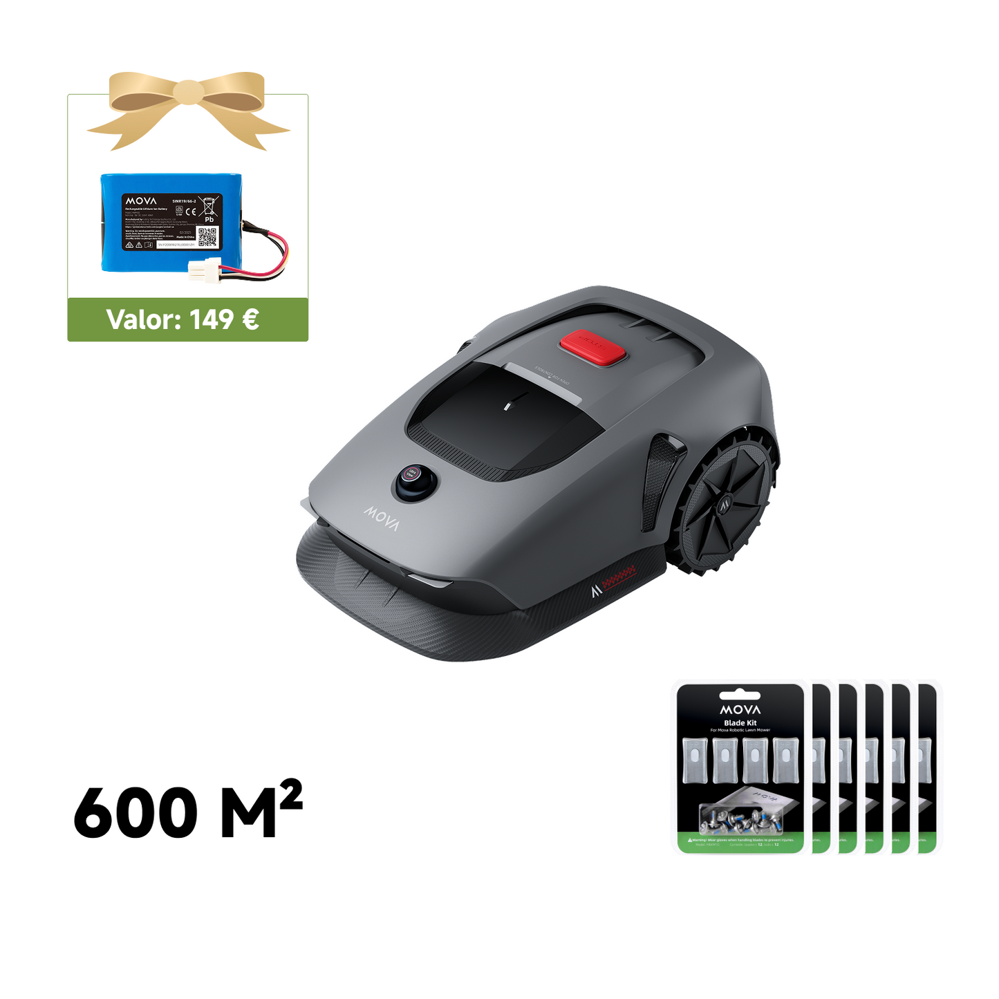 MOVA 600 Kit Robot cortacésped