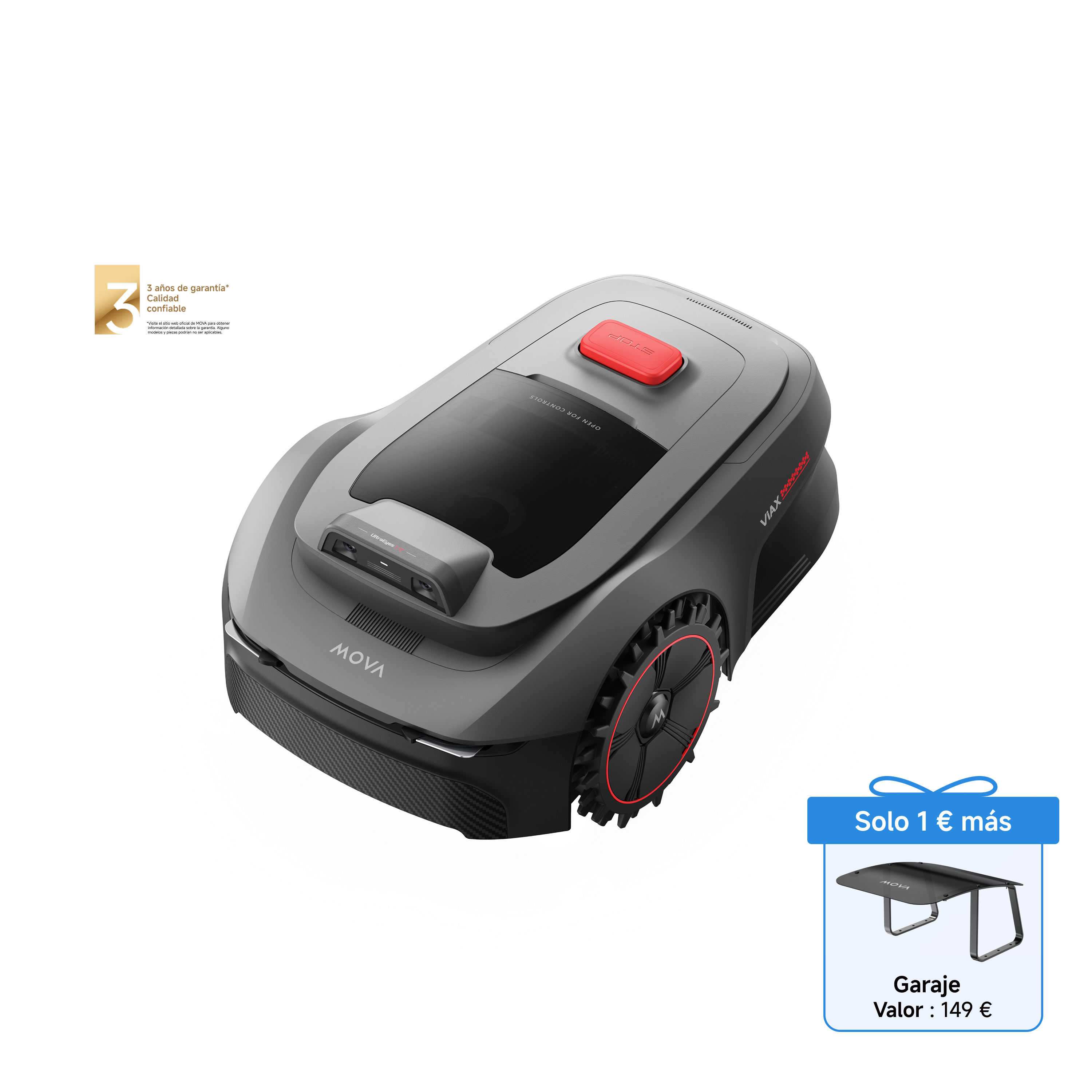 Robot cortacésped MOVA ViAX 250