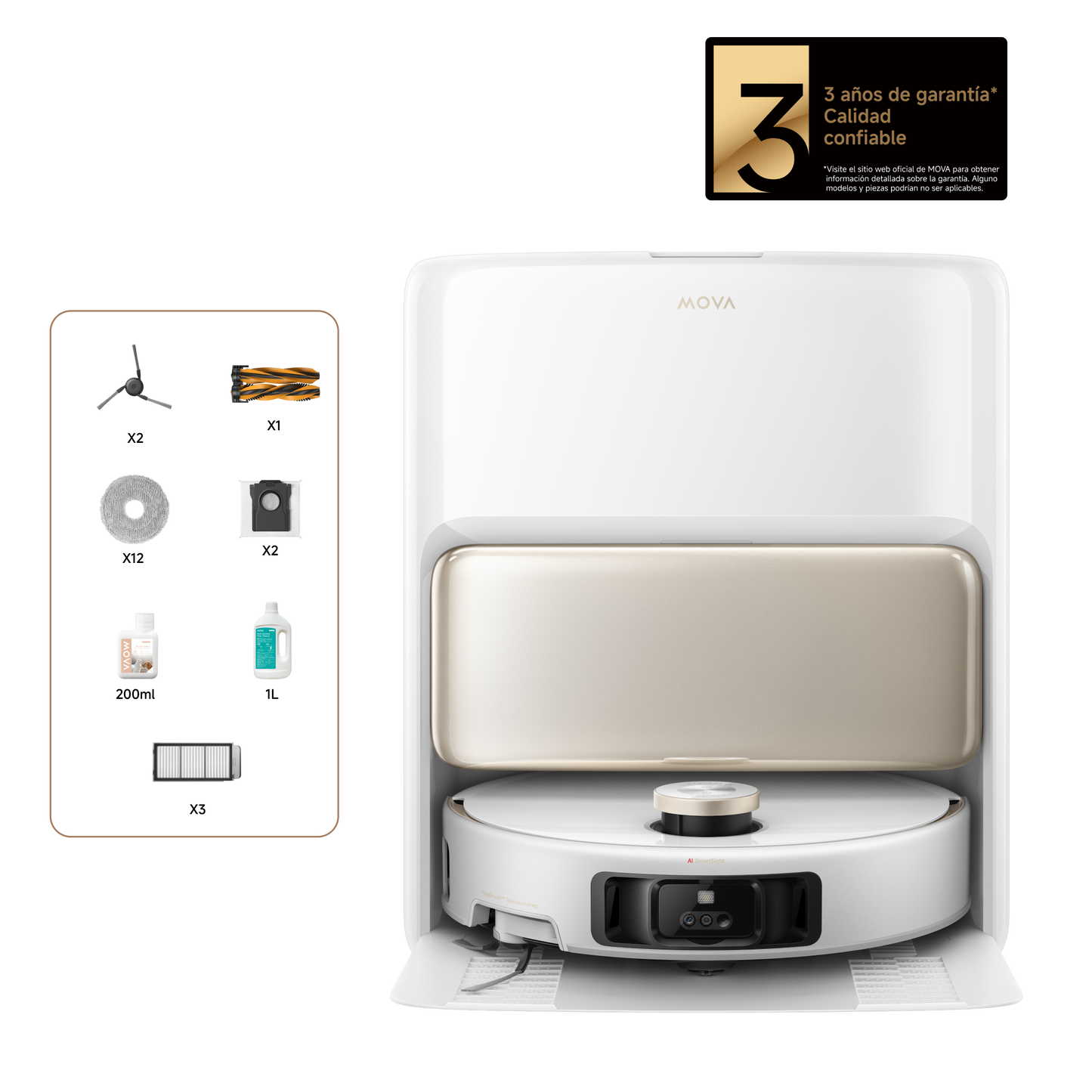 Robot aspirador MOVA V50 Ultra Complete