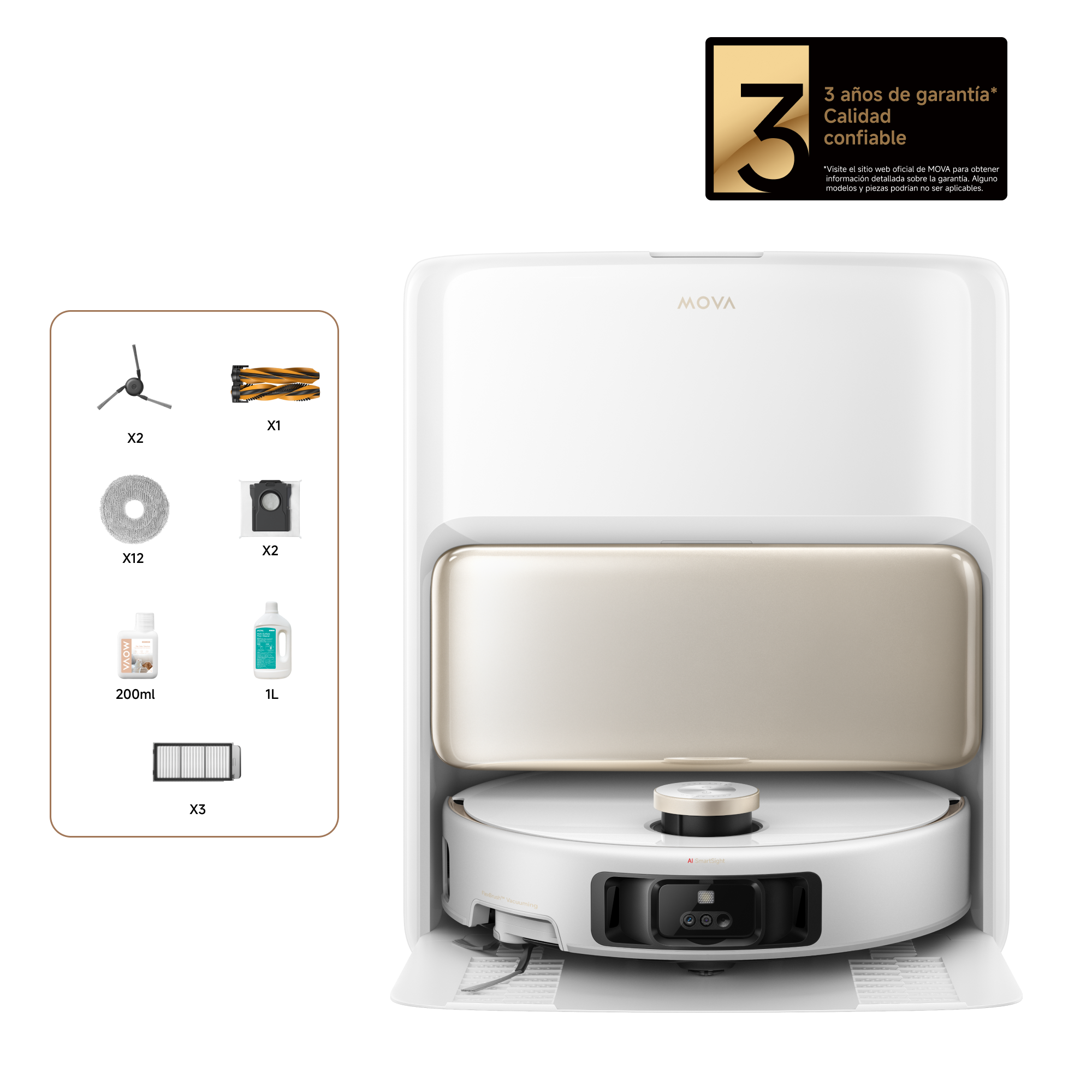 Robot aspirador MOVA V50 Ultra Complete