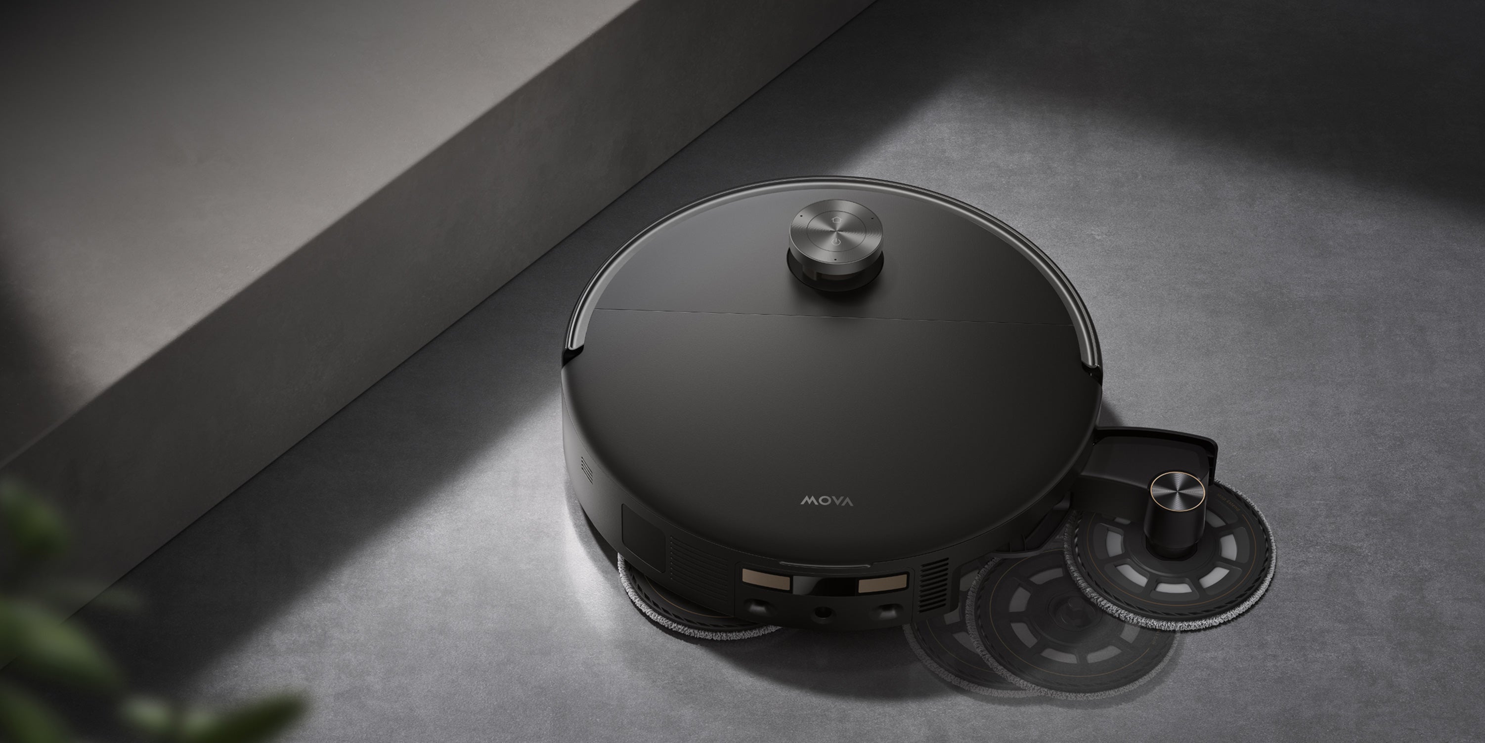 Robot aspirador Dreame MOVA V70 Ultra Pure Barre y se extiende: multiángulo