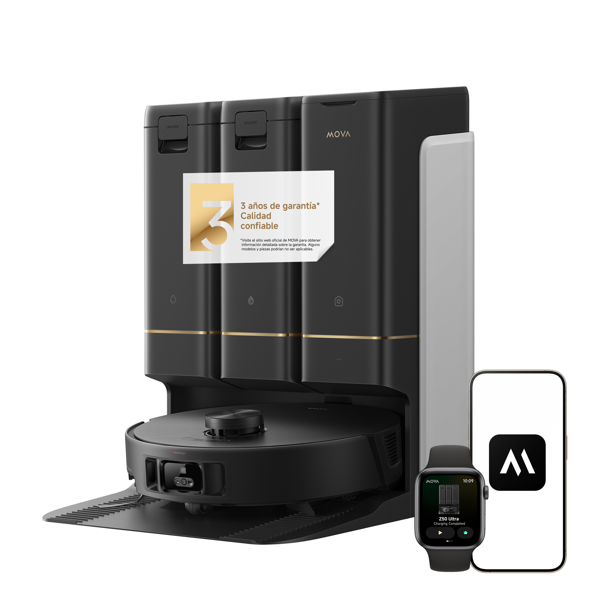 Robot aspirador MOVA Z50 Ultra