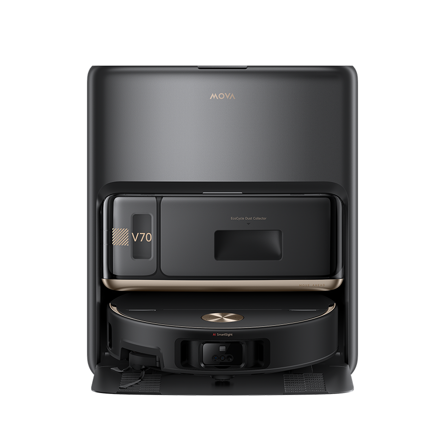 Robot aspirador MOVA V70 Ultra Complete X Negro