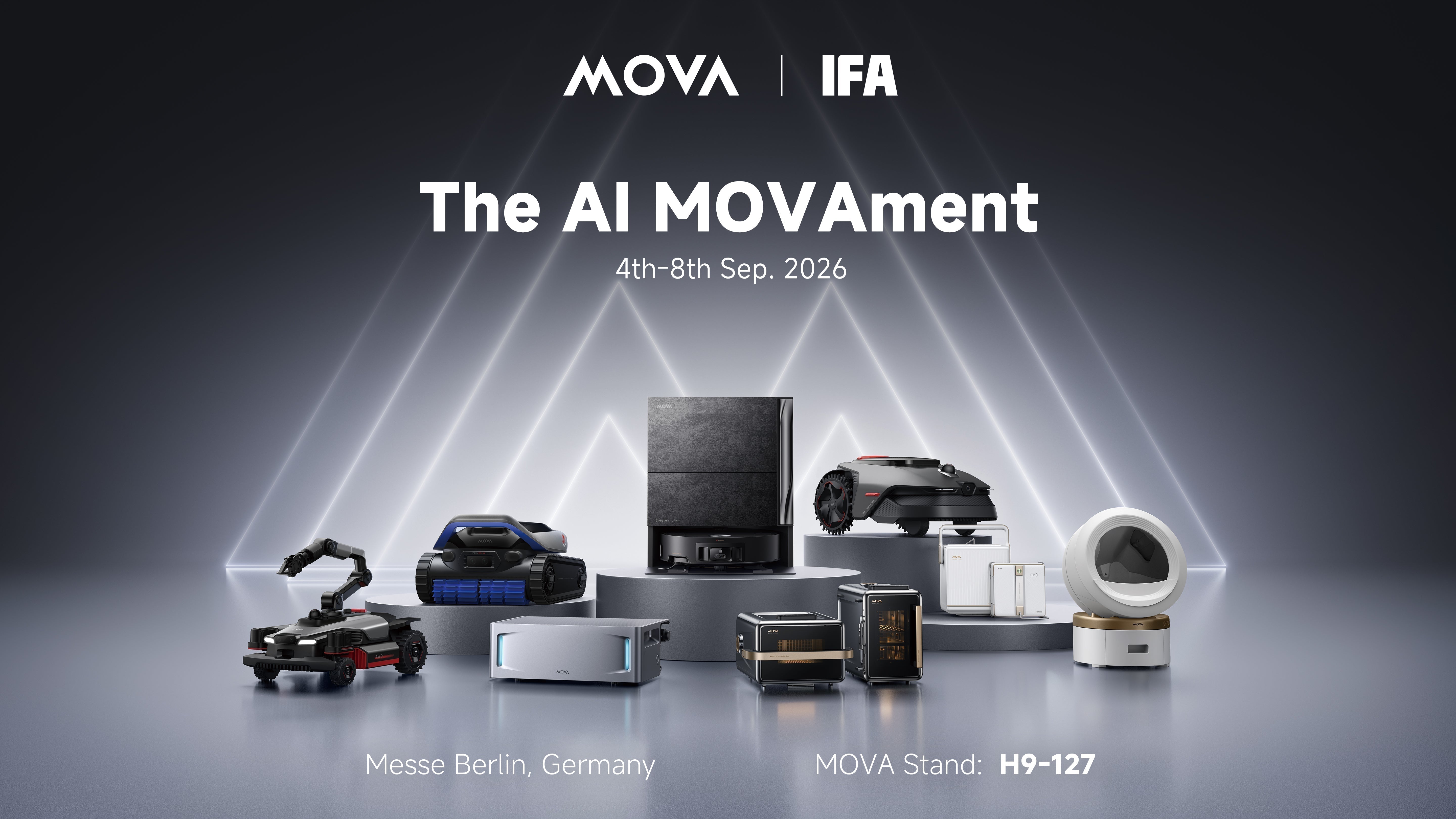 MOVA Presenta “The AI MOVAment” en IFA 2026 y Redefine la Vida Inteligente con IA Avanzada