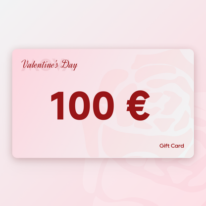 Tarjetas de regalo de San Valentín