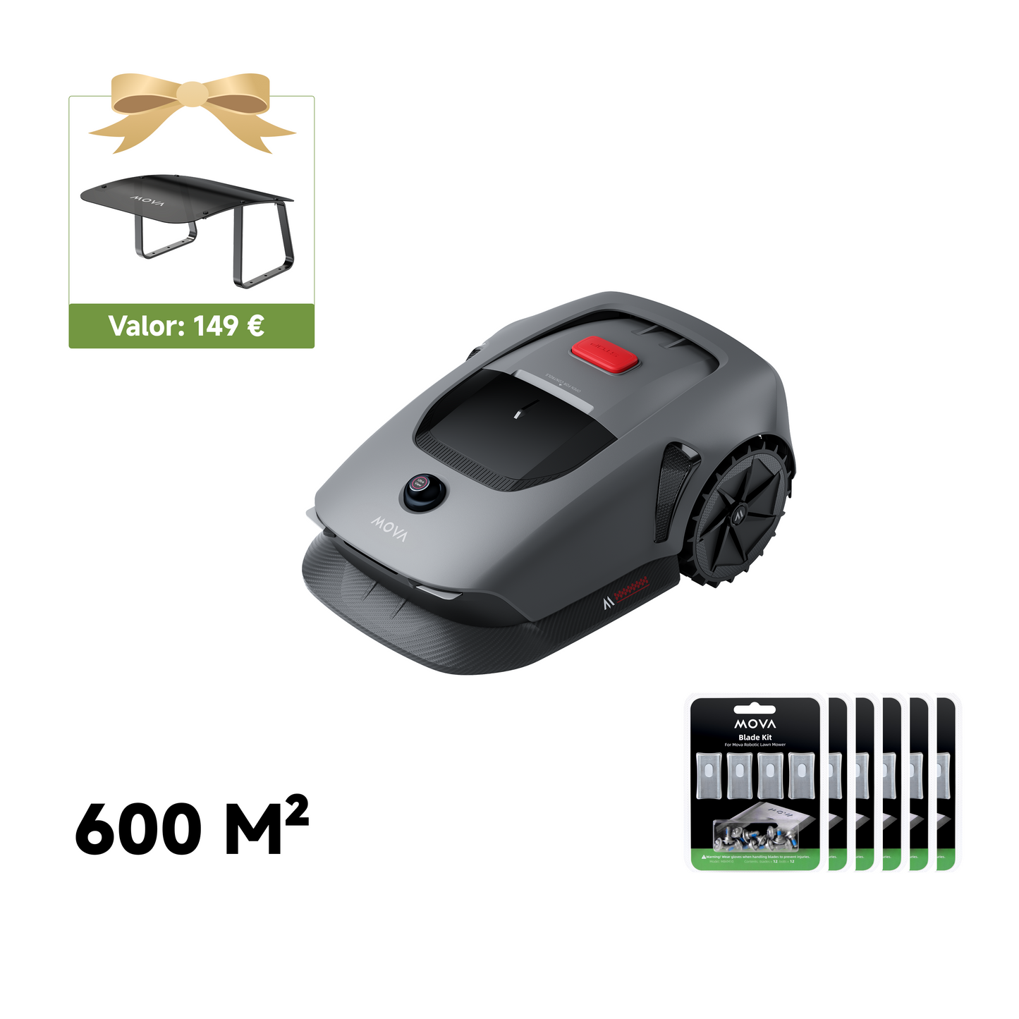MOVA 1000 y MOVA 600 Robot cortacésped