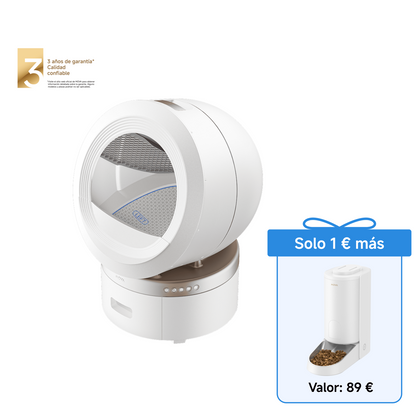 Arenero inteligente para gatos MOVA MeowgicPod LR10 Prime