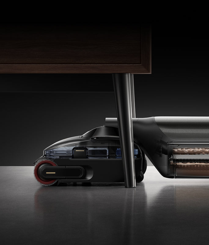 Alcance de 180° en horizontal sin reducir la succión - 