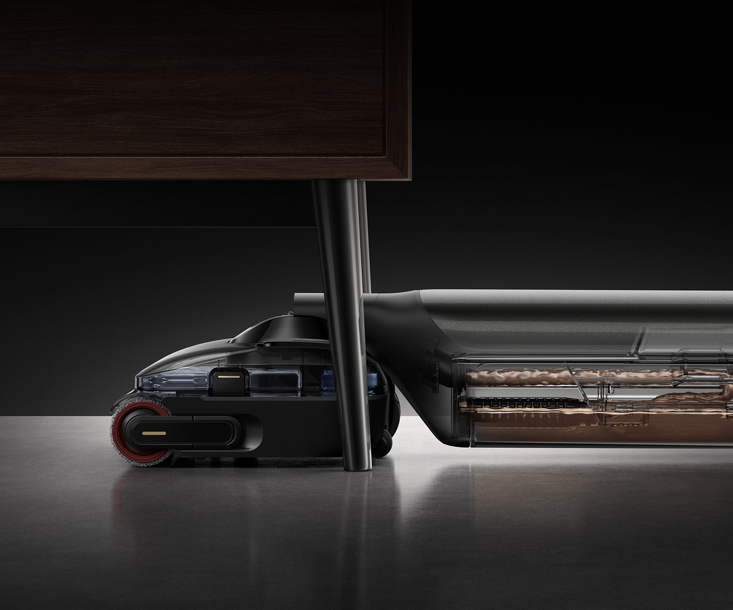 Alcance de 180° en horizontal sin reducir la succión - 