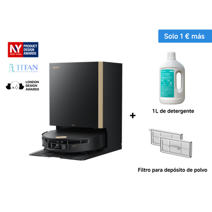 Robot Aspirador MOVA S70 Ultra Roller negro