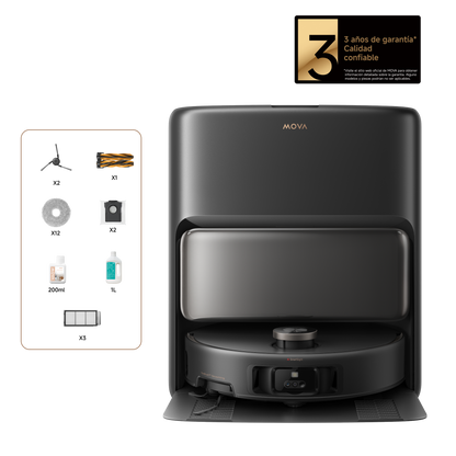 Robot aspirador MOVA V50 Ultra Complete Negro