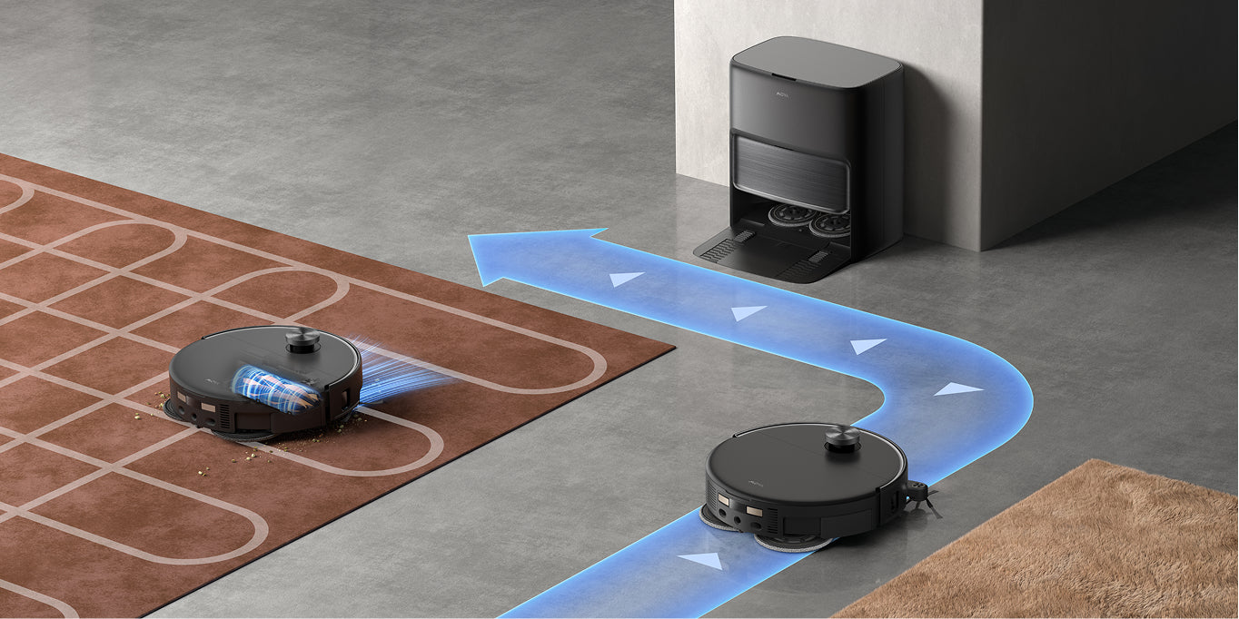 Robot aspirador Dreame MOVA V70 Ultra Pure Cuidado adecuado para tus alfombras