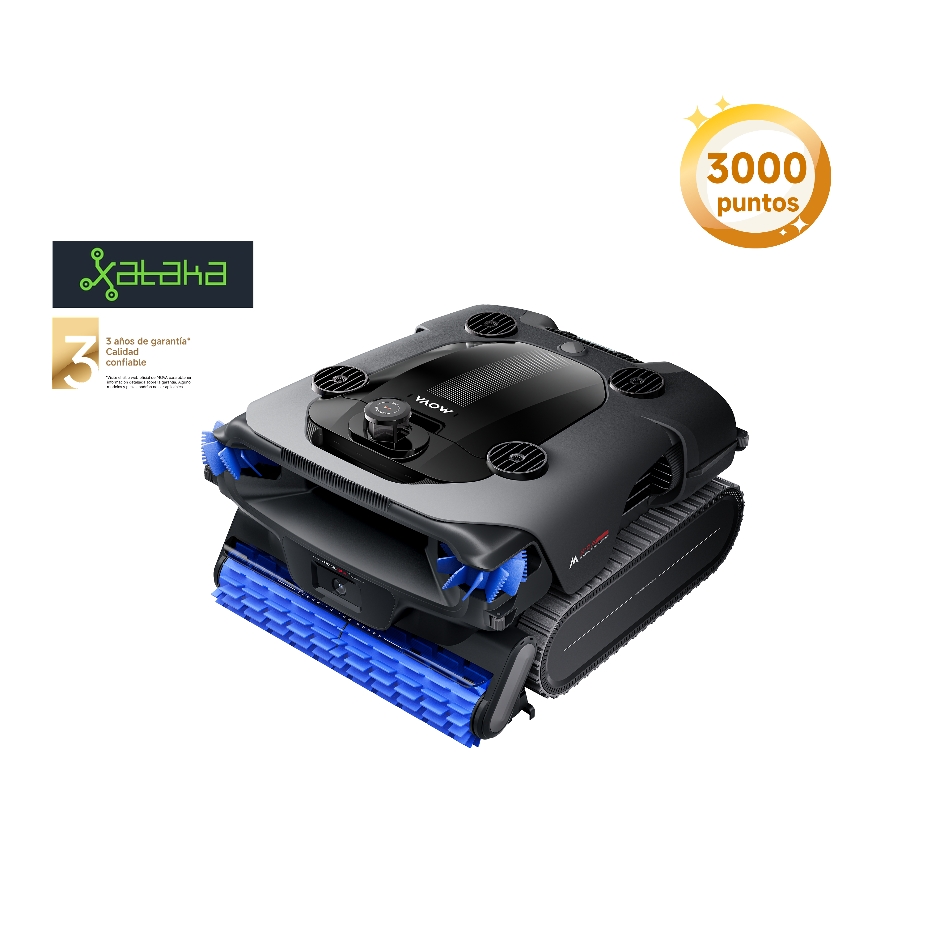 Robot limpiapiscinas  MOVA Rover X10