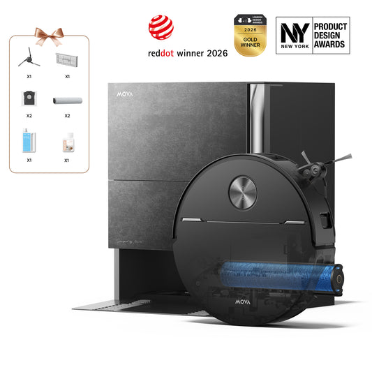 Robot aspirador MOVA Z70 Ultra Roller Complete - Piedra natural