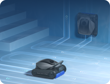 mova diver a10 poolnavi™ planificación de ruta adaptativa