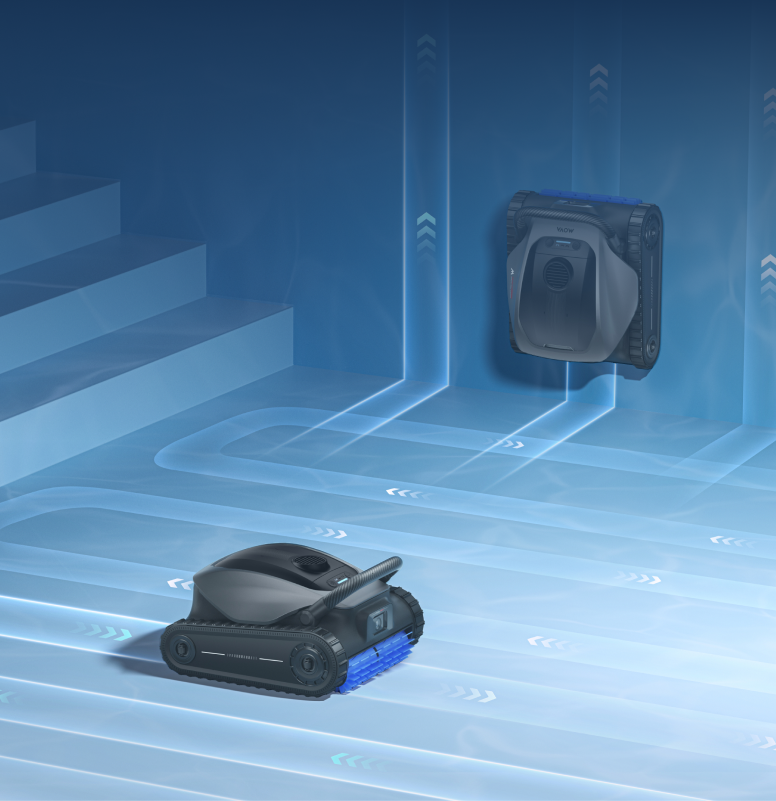 mova diver a10 poolnavi™ planificación de ruta adaptativa