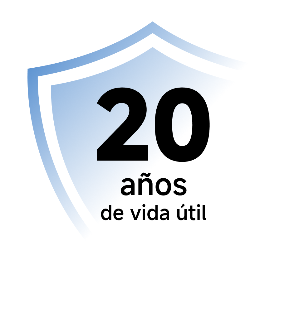 20 años de vida útil