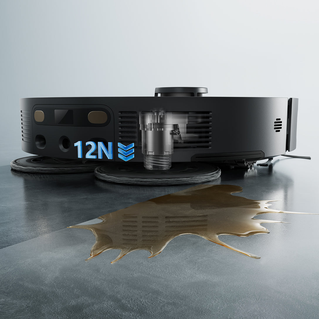 Tecnología TurboScrub: 
12 N* de presión 
descendente