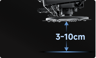  - Altura de corte ajustable de 3-10 cm