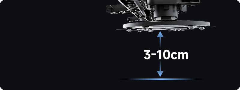  - Altura de corte ajustable de 3-10 cm