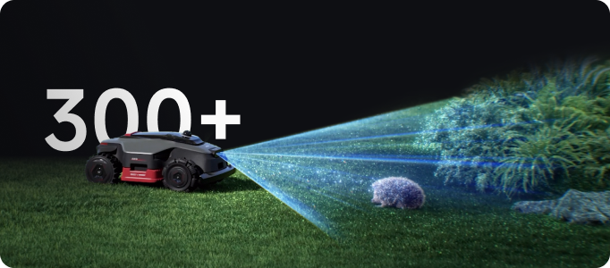  - La IA detecta y esquiva más de  300  obstáculos