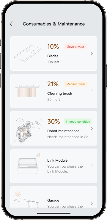 Consumibles y mantenimiento