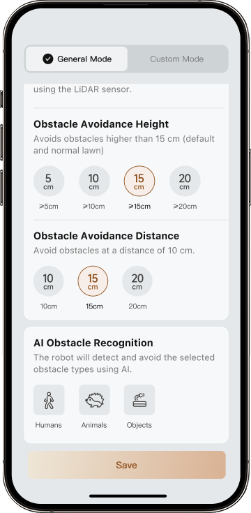 Reconocimiento de obstáculos con IA