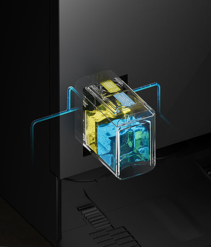 Mobius 60 depósitos dobles para soluciones de limpieza