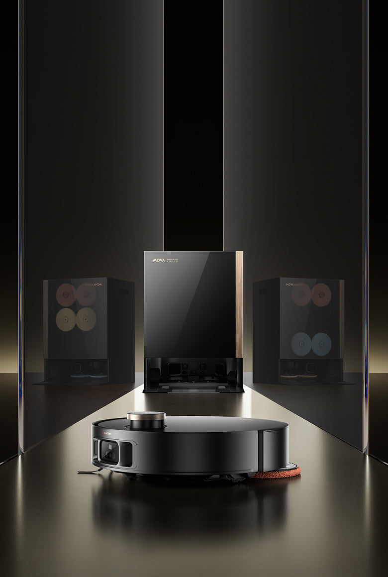 Aspiradora robot Mobius 60 con sistema MopSwap™