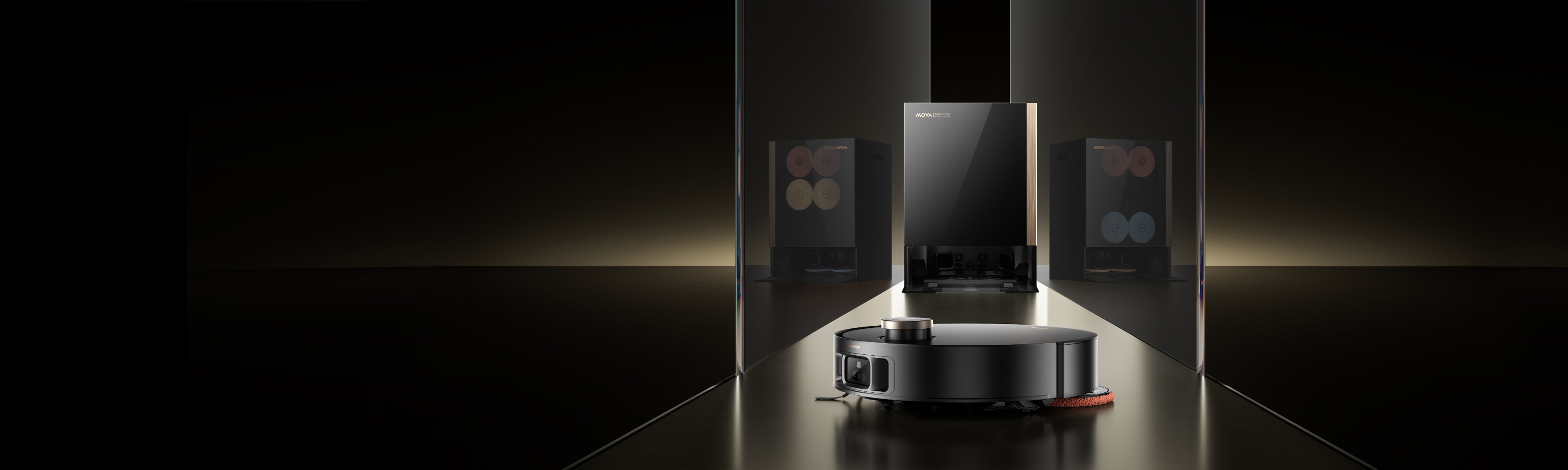 Aspiradora robot Mobius 60 con sistema MopSwap™