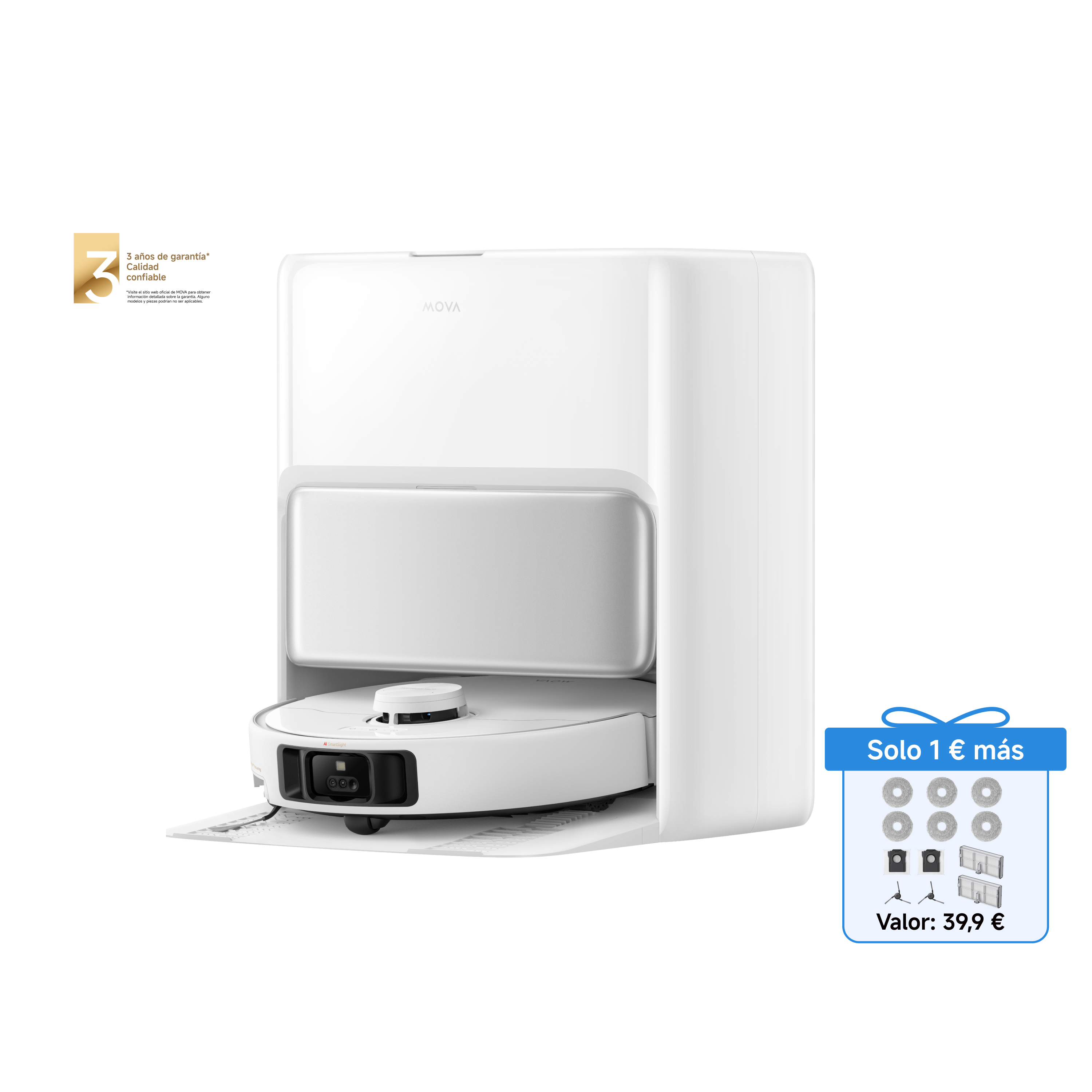 Robot aspirador MOVA P50 Pro Ultra