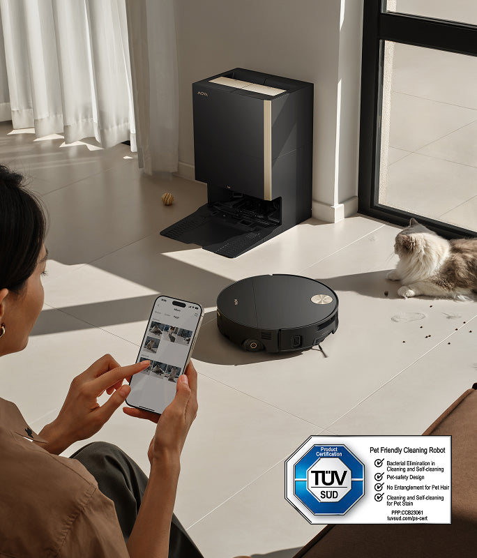 Modo PetMate con IA
Limpia y captura momentos de tu mascota - 