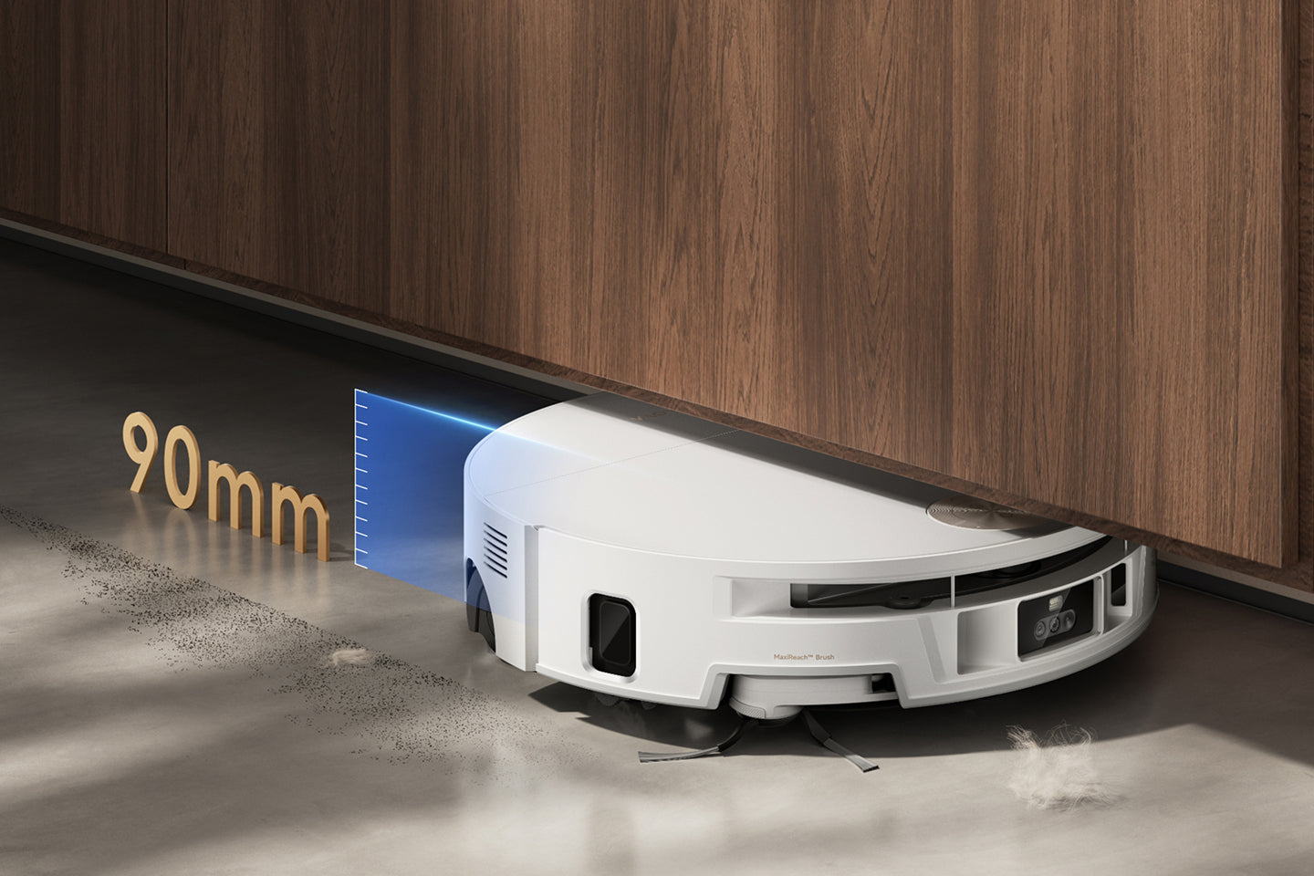 Navegación CovertSense™ con 90 mm* de altura