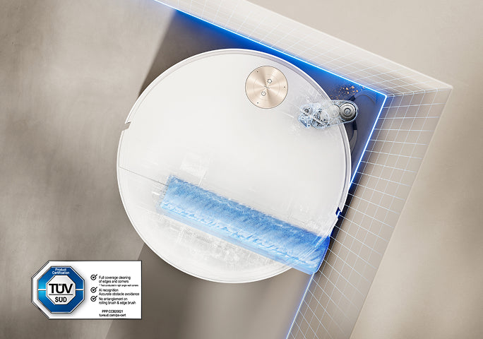 Mopa MaxiReach™: se despliega para limpiar bordes