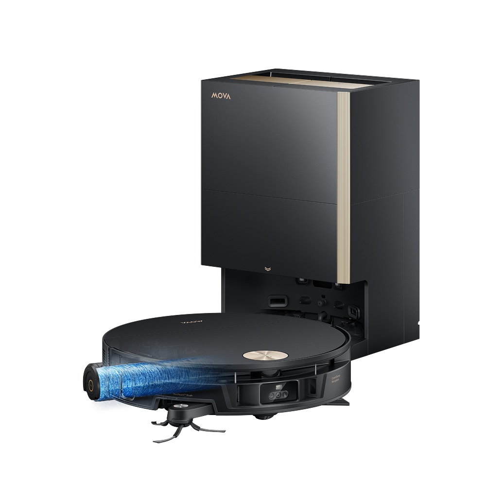 MOVA S70 Ultra Roller Robot Aspirador Negro