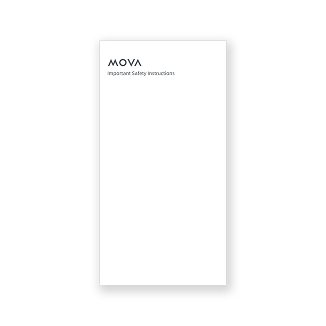 mova shine 20 dorado instrucciones de seguridad