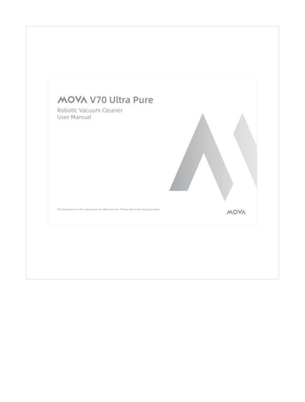 Robot aspirador Dreame MOVA V70 Ultra Pure Manual de usuario x1