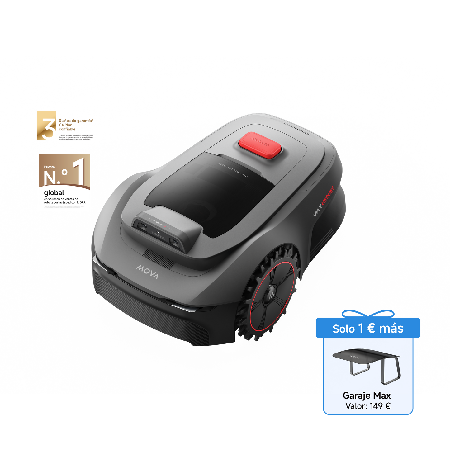 Robot cortacésped MOVA ViAX 250