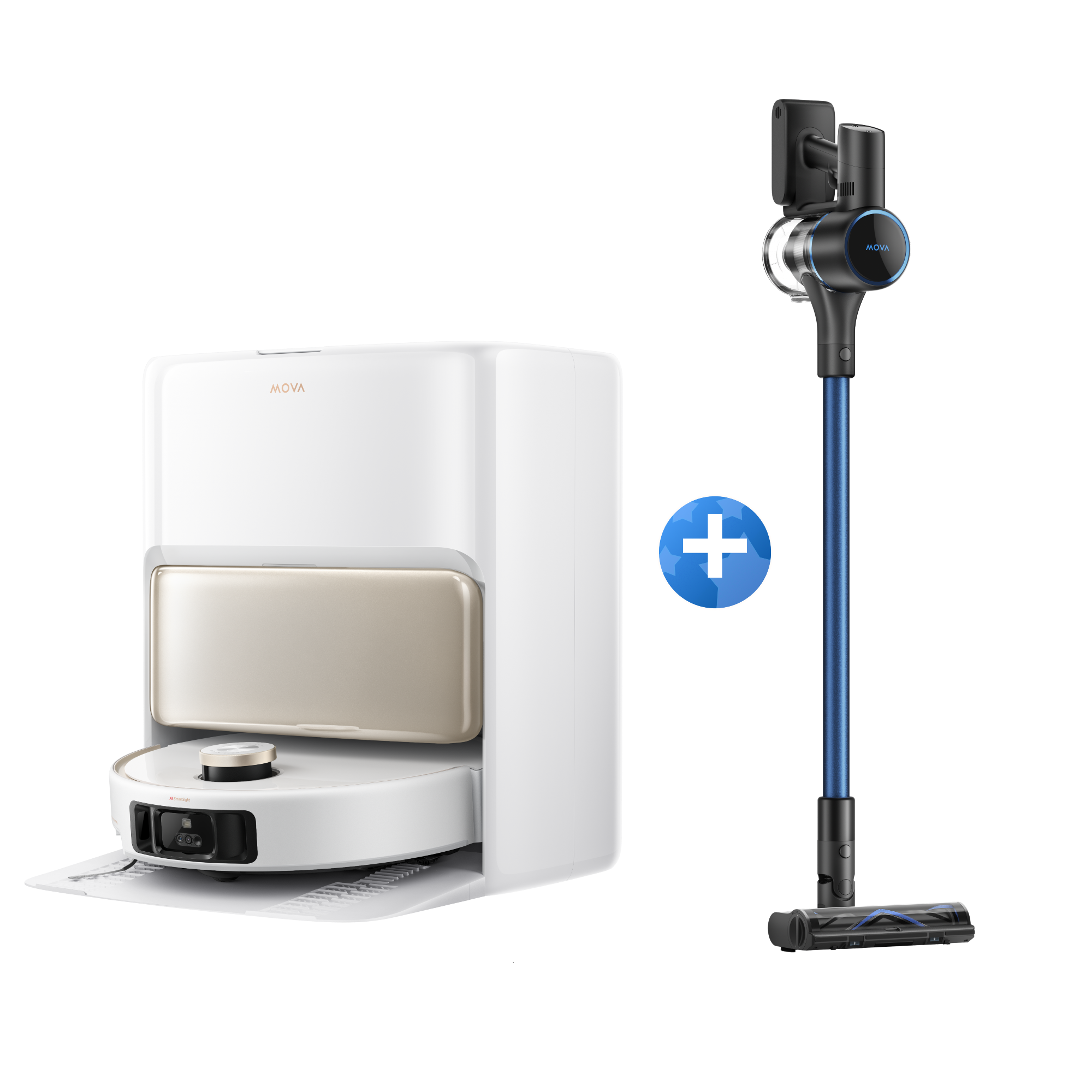 Robot aspirador MOVA V50 Ultra Complete + S4 Detect