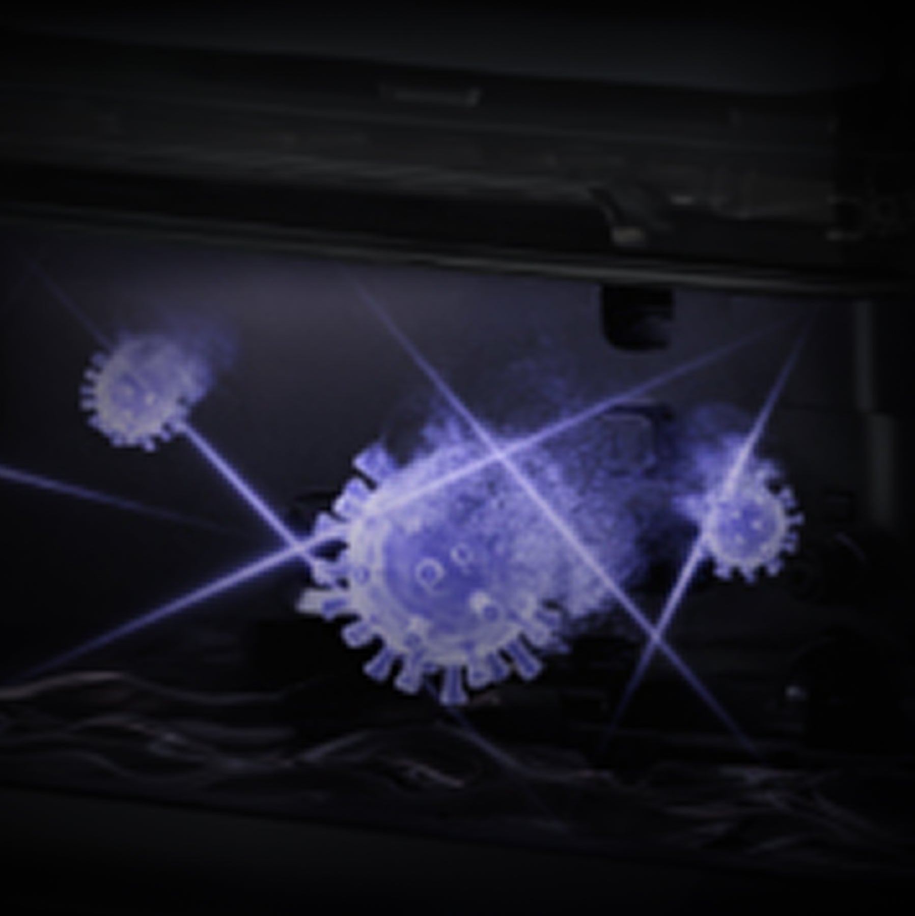 Esterilización higiénica con UV (>99,99% de las bacterias*)